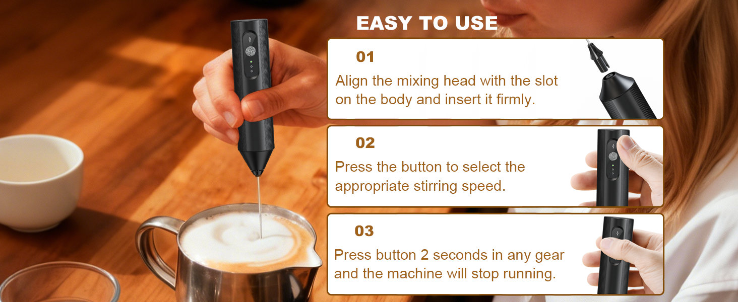 Drink Mixer Handheld