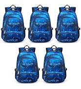 BLUEFAIRY Kids Backpack for Boys School Bookbags for Elementary Primary Middle School Bags Bulk B...