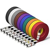 EBXYA XLR Cable 25 ft 10 Pack 3 Pins Balanced XLR Microphone Cable Male to Female Suitable for Au...