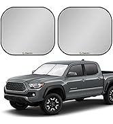 Windshield Sun Shade - Reflective Fabric Blocks Sun and Keeps Your Vehicle Cool. Foldable Sun Shi...