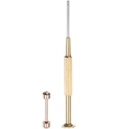 HARFINGTON Watch Screw Tube Rod Stainless Steel Watch Strap Pins with Slotted Screwdriver