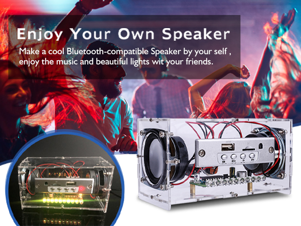 bluetooth speaker soldering kit