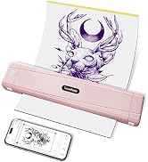 TATTMUSE 2026 New Version Tattoo Stencil Printer with 10pcs Transfer Paper, Wireless Thermal Tatt...