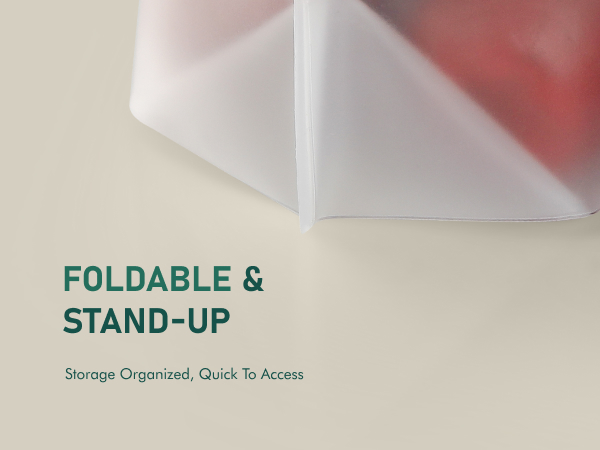 food storage bags various sizes STAND UP