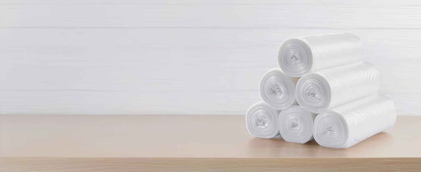 These bags are great for garage bin yard scraps and household waste to keep cans tidy.