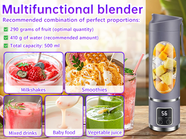 portable juicer blender