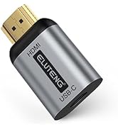 ELUTENG USB C to HDMI Adapter, USB Type C Female to HDMI Converter (Thunderbolt 3 Compatible) 4K ...