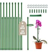 Joyhalo 16 Pack Plant Stakes for Indoor Plants, 12 Inch and 16 Inch Garden Stakes, Adjustable Pla...