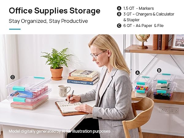 office supplies storage