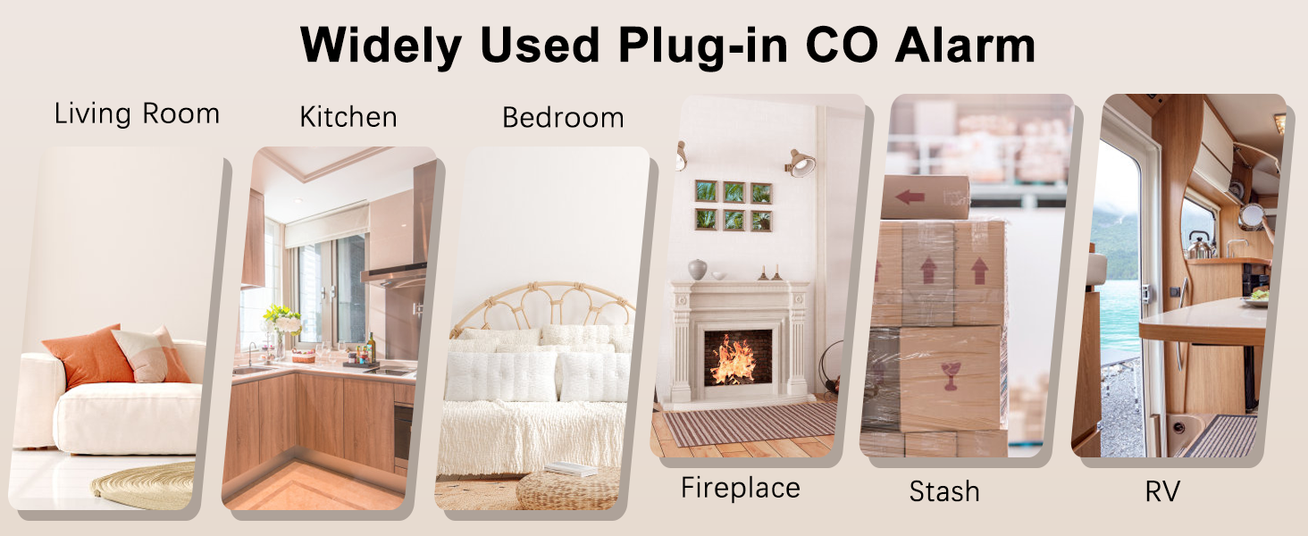 smoke detector carbon monoxide detector combo 10 year battery