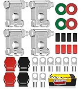 FASTSTORM Military Spec Battery Terminal Top Post, Positive Negative Battery Terminals Connectors...
