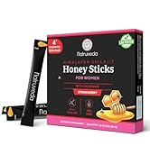 Natruveda Shilajit Honey Sticks for Women, Shilajit for Women - Shatavari & Saffron for hormonal ...