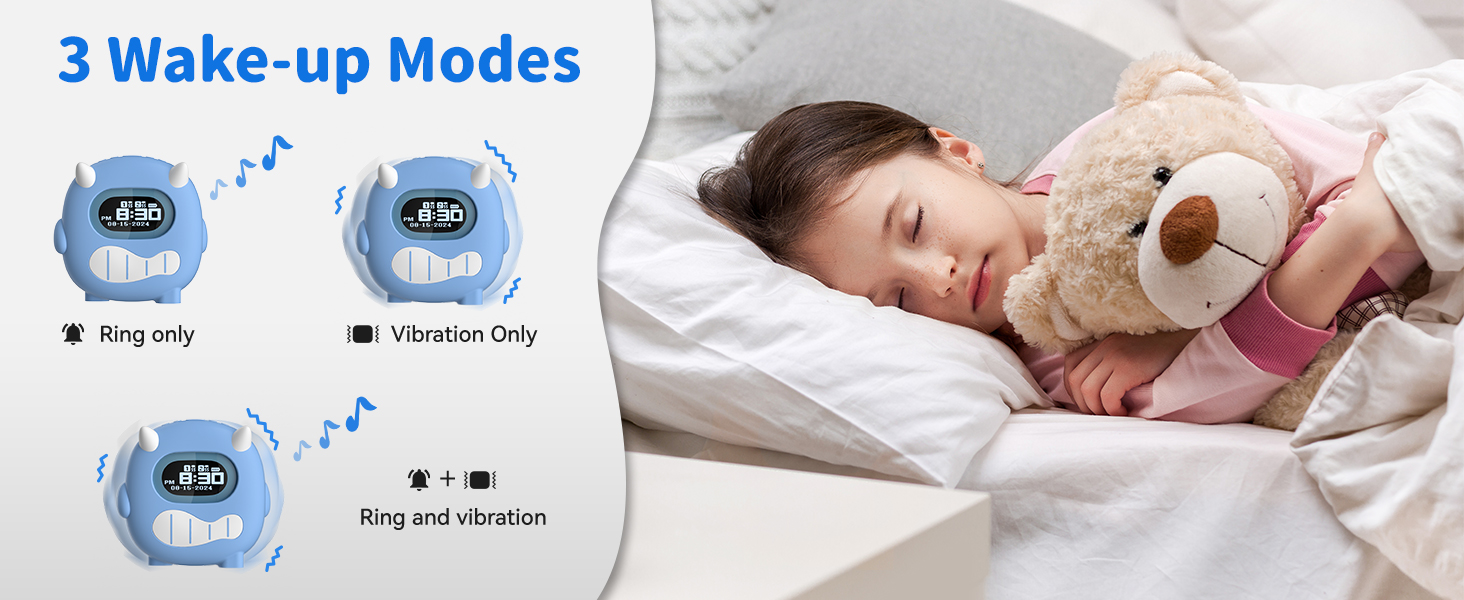 rechargeable alarm clock