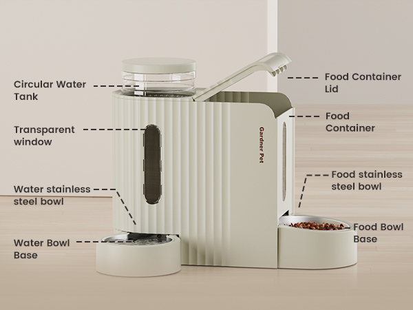 cat food dispenser gravity