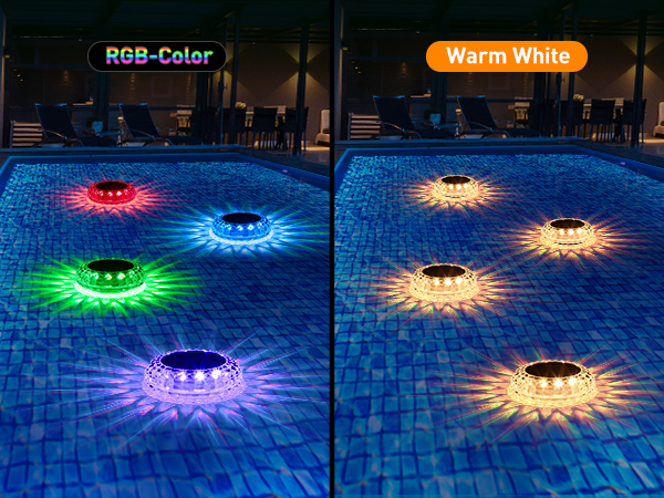 floating pool lights