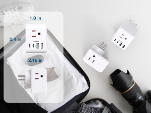 Travel plug adapter