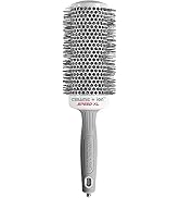 Olivia Garden NewCycle Round Thermal Hair Brush (not electrical) with ceramic barrel, ionic techn...