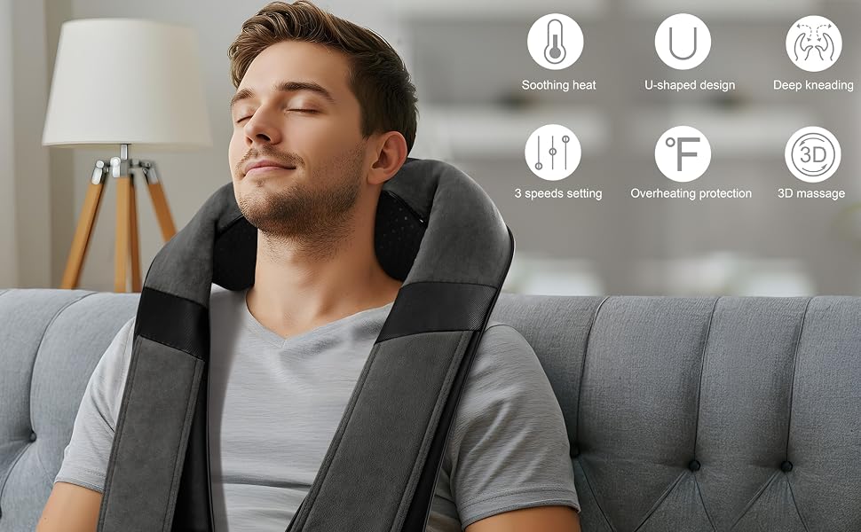 neck and back massager with heat 2