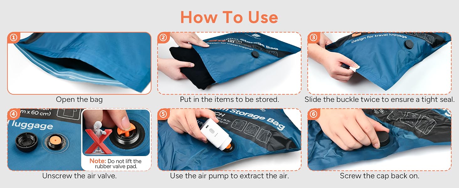 vacuum bags with pump