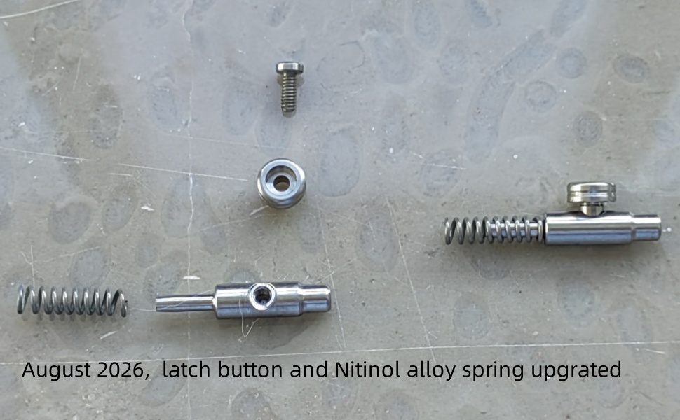 upgrated button and spring
