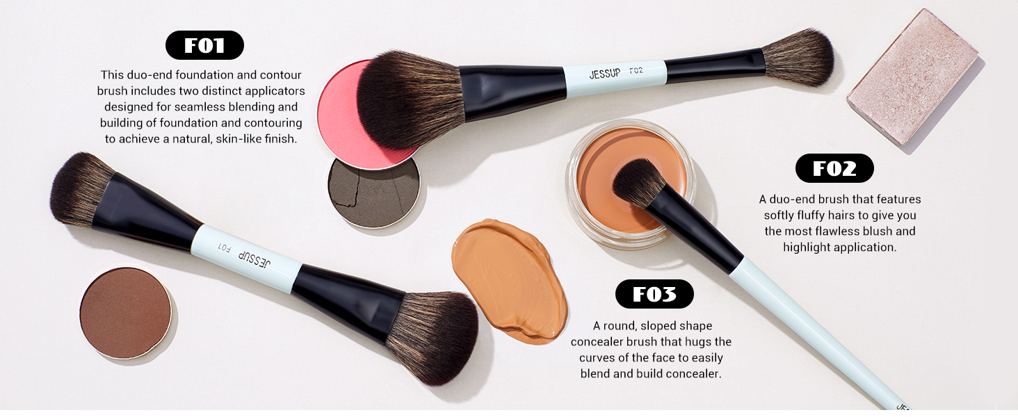 face makeup brushes