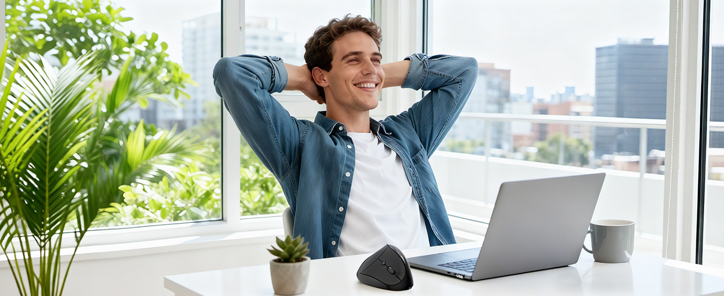 wireless vertical mouse