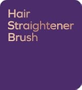 hair straightener brush