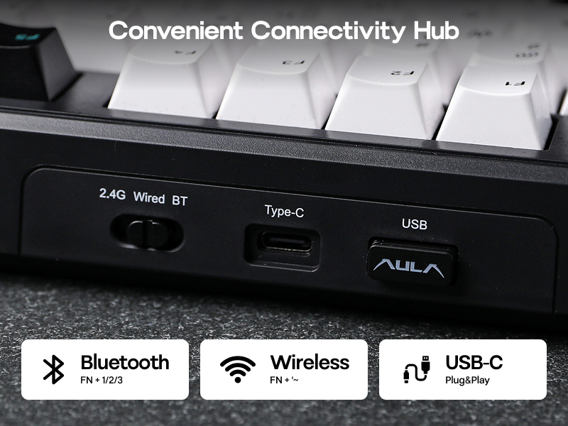 AULA F108 Wireless Gaming Kyeboard