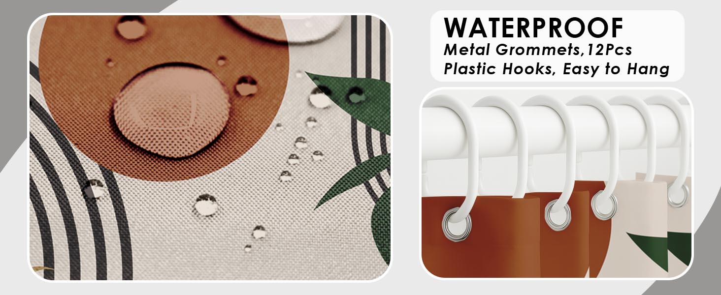 shower curtain set