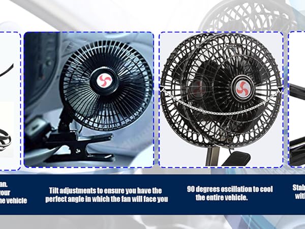 Car Cooling Fan