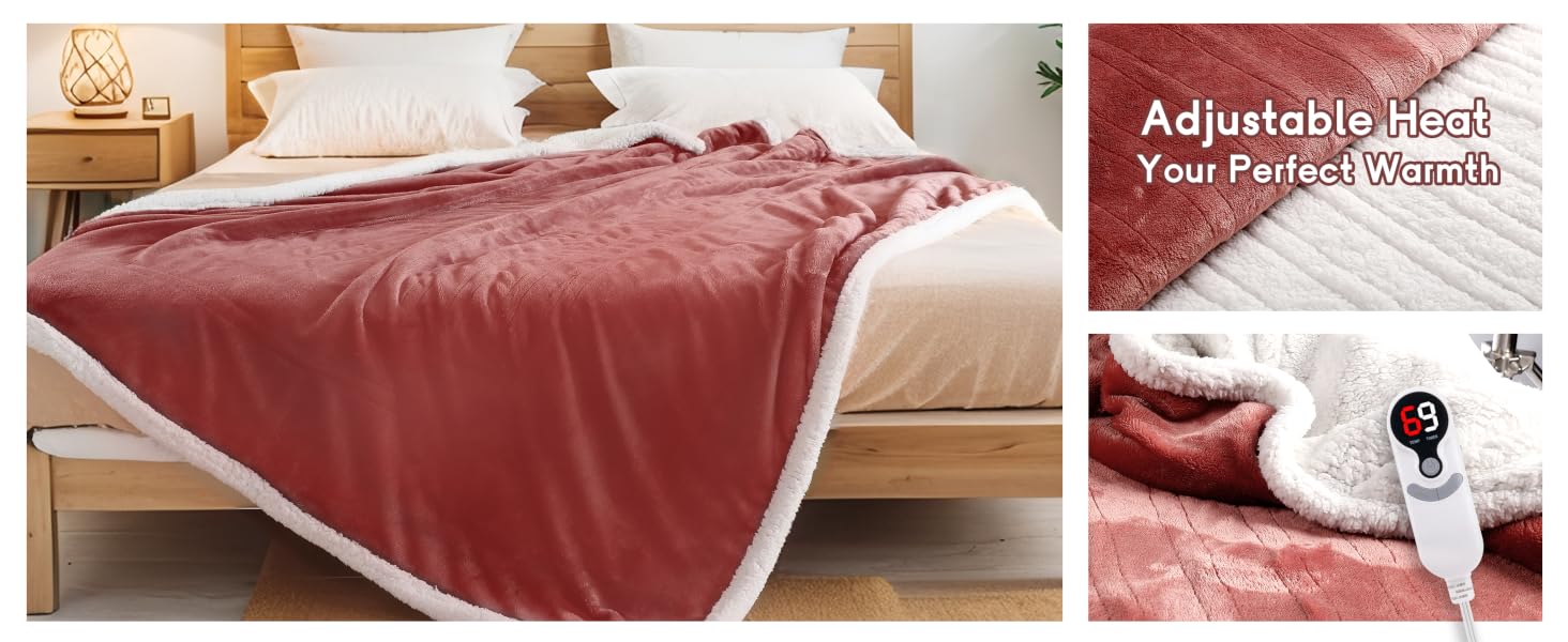 Heated Blanket Full size