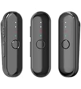 Super Mini Walkie Talkies, Small Secure Clip-On Two Way Radio, Portable Walkie Talkie with Earpie...