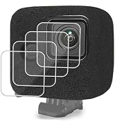 FitStill Windslayer Cover and Lens Screen Protector for Go Pro Hero 11 Black Mini,Noise Reduction...