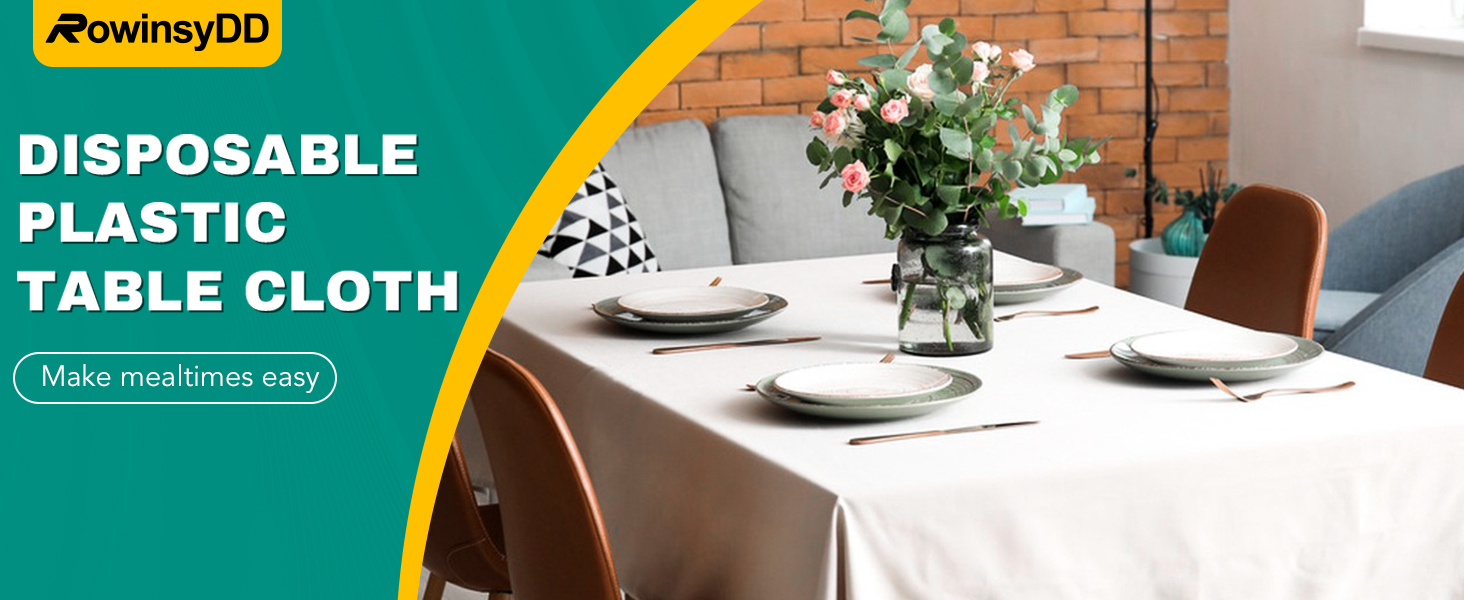 Plastic Table Cloths Disposable