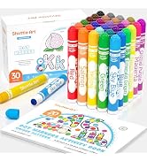 Shuttle Art Dot Markers, 30 Colors Washable for Toddlers with Free Activity Book, Bingo Daubers S...