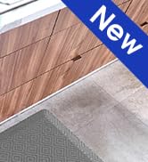 Ophanie Anti Fatigue Cushioned Mat, 9/10 inch Thick, Kitchen mats for Floor, Kitchen Rugs, Waterp...