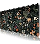 DINKY Leather Desk Mat, XXL Large Gaming Mouse Pad, Extended Desktop Decor Desk Pad, 35.4