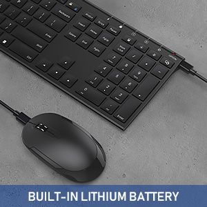 Rechargeable Keyboard Mouse