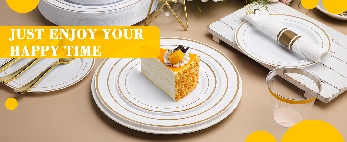 plastic plates sets