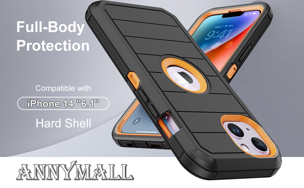 iphone 14 phone case with screen protector