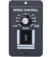 DC Motor Speed Controller,DC 12-60V 40A PWM Brush Motor Speed Controller CW CCW Reversible Switch...