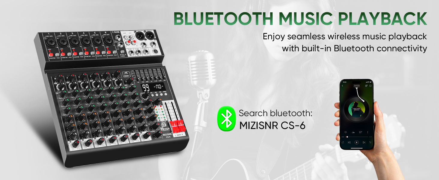 BLUETOOTH MUSIC PLAYBACK