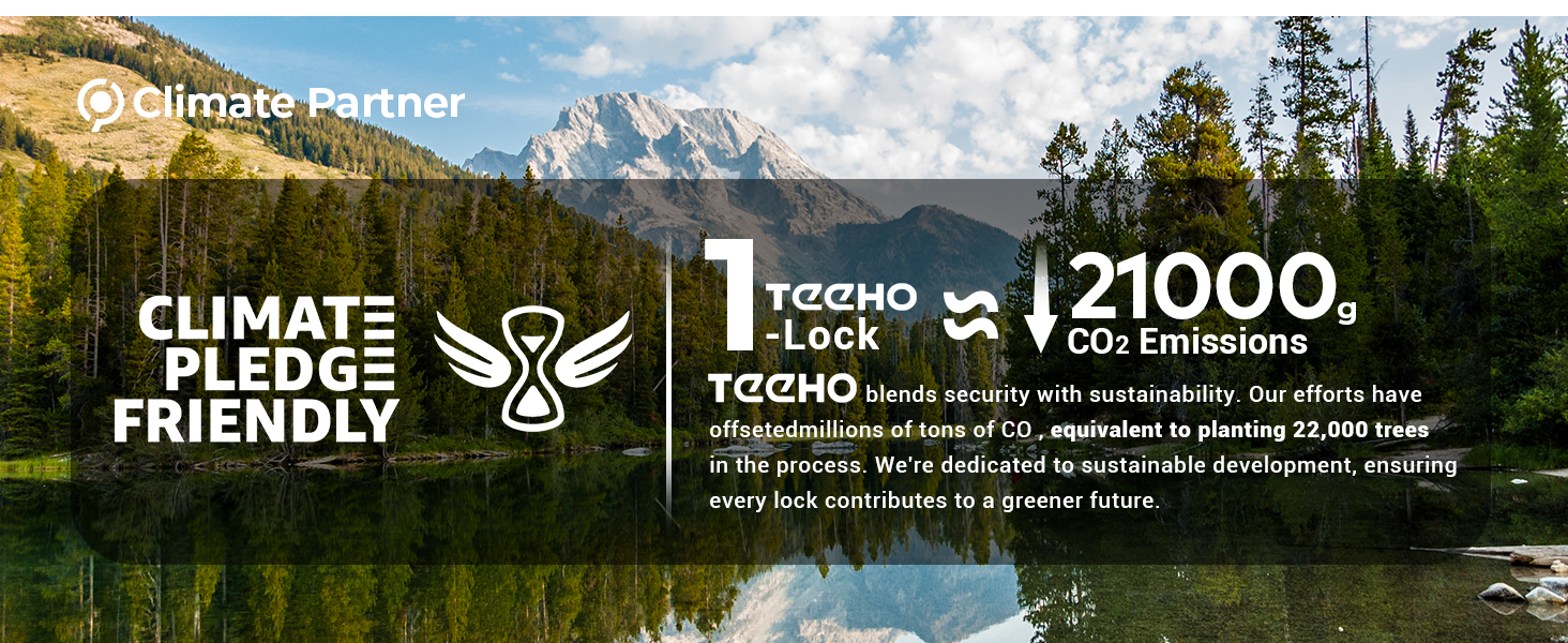TEEHO is committed to delivering secure and sustainable smart locks