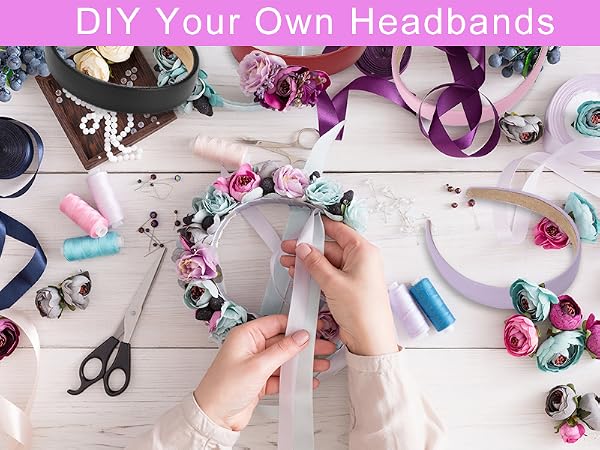 1 Inch PU Leather Headband