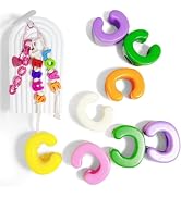 Maerolre 20Pcs Large Letter Beads, 20mm Big Acrylic Bubble Alphabet Beads, Colorful Plastic Beads...