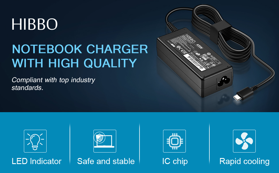 USB C HP Laptop Charger