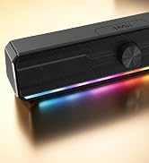 1Mii DeskRoar GT11 USB Computer Speakers for Desktop PC, Volume Control | External Speakers for L...