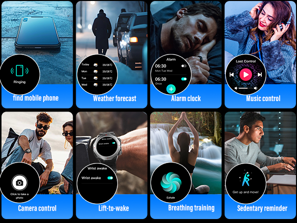 fitness watches for men pedometer watch smartwatch women activity & fitness trackers
