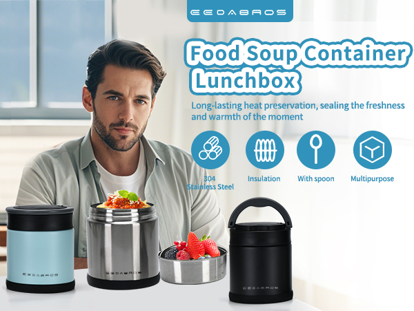 Thermo Food Jar for Hot Food Adults