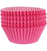 TRUSBER Baking Cups, 100 pieces Paper Cupcake Liners Wrappers Nonstick Muffin Molds Baking Cup Ho...